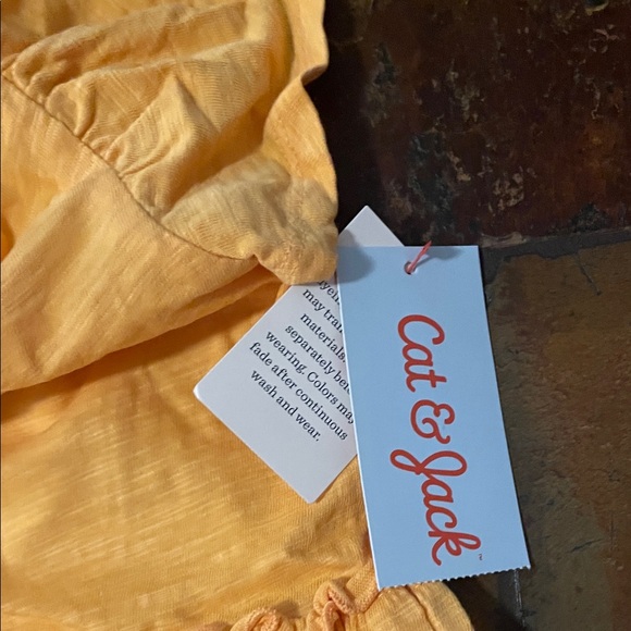 Cat & Jack Sunny Yellow Casual Dress - Picture 3 of 4